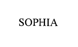 SOPHIA trademark