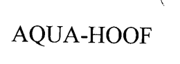AQUA-HOOF trademark