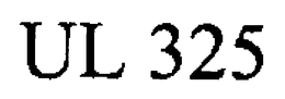 UL 325 trademark