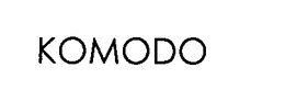 KOMODO trademark