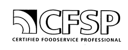 CFSP CERTIFIED FOODSERVICE PROFESSIONAL trademark
