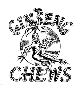 GINSENG CHEWS trademark