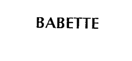 BABETTE trademark