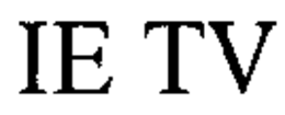 IE TV trademark
