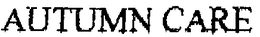 AUTUMN CARE trademark