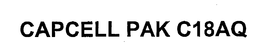 CAPCELL PAK C18AQ trademark