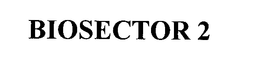 BIOSECTOR 2 trademark