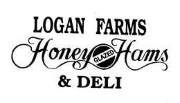LOGAN FARMS HONEY GLAZED HAMS & DELI trademark