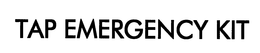 TAP EMERGENCY KIT trademark