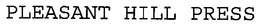 PLEASANT HILL PRESS trademark
