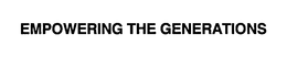 EMPOWERING THE GENERATIONS trademark