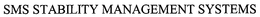 SMS STABILITY MANAGEMENT SYSTEMS trademark
