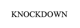 KNOCKDOWN trademark