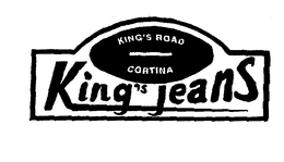 KING'S JEANS KING'S ROAD CORTINA trademark