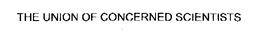 THE UNION OF CONCERNED SCIENTISTS trademark