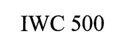 IWC 500 trademark