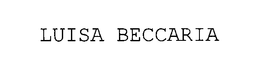LUISA BECCARIA trademark