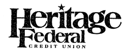 HERITAGE FEDERAL CREDIT UNION trademark