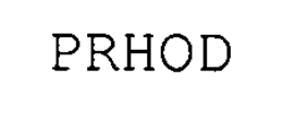 PRHOD trademark