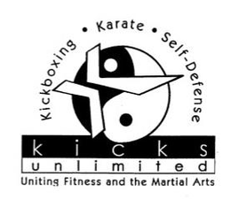 KICKS UNLIMITED KICKBOXING KARATE SELF-DEFENSE UNITING FITNESS AND THE MARTIAL ARTS trademark