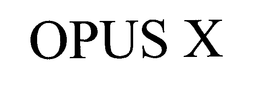 OPUS X trademark