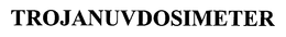 TROJANUVDOSIMETER trademark