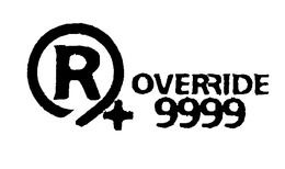 R + OVERRIDE 9999 trademark