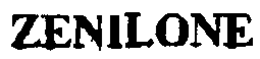 ZENILONE trademark