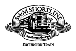 S A M SHORTLINE SOUTHWEST GEORGIA EXCURSION TRAIN trademark