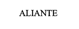ALIANTE trademark