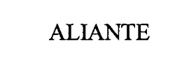 ALIANTE trademark
