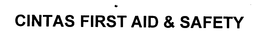 CINTAS FIRST AID & SAFETY trademark