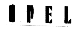 OPEL trademark
