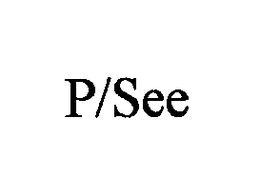 P/SEE trademark