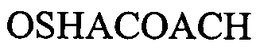 OSHACOACH trademark