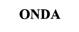 ONDA trademark