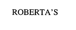 ROBERTA'S trademark