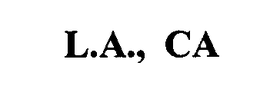 L.A., CA trademark