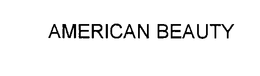 AMERICAN BEAUTY trademark