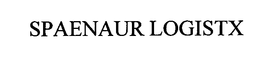 SPAENAUR LOGISTX trademark