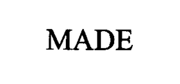MADE trademark