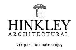 H HINKLEY ARCHITECTURAL DESIGN ILLUMINATE ENJOY trademark