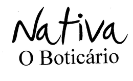 NATIVA O BOTICÁRIO trademark
