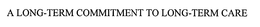 A LONG-TERM COMMITMENT TO LONG-TERM CARE trademark