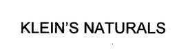 KLEIN'S NATURALS trademark