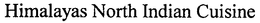 HIMALAYAS NORTH INDIAN CUISINE trademark