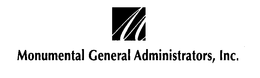MONUMENTAL GENERAL ADMINISTRATORS, INC. trademark