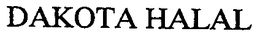 DAKOTA HALAL trademark
