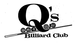 Q'S BILLARD CLUB trademark