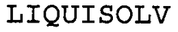 LIQUISOLV trademark
